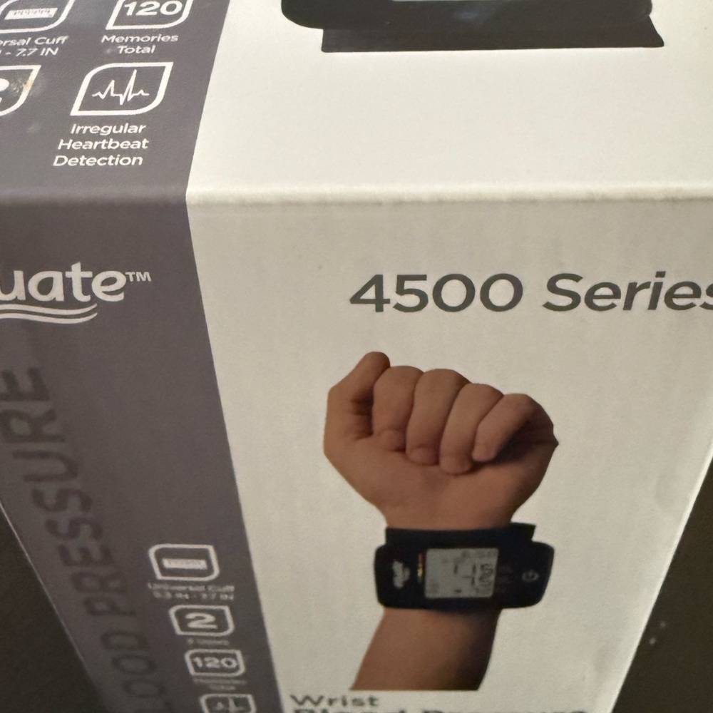 Equate 4500 Series Black Smartwatch